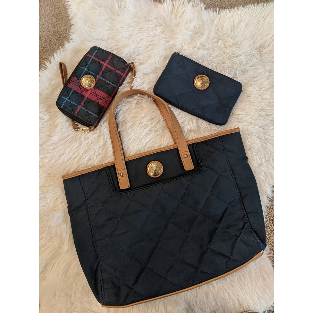 Tommy hilfiger 3 piece tote set